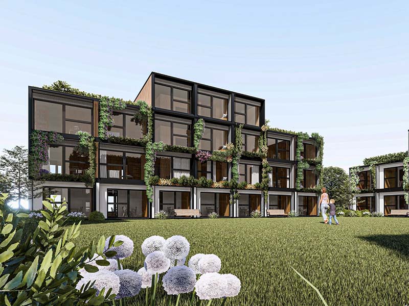 Modulaire indeling tiny houses, voor iedere doelgroep